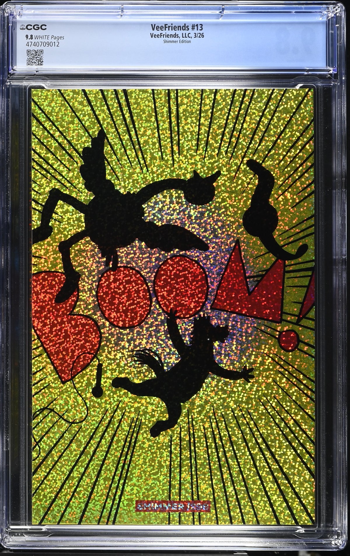 CGC Slab - 2026 VeeFriends #13 Farm Fights Shimmer /299 [9.8] back