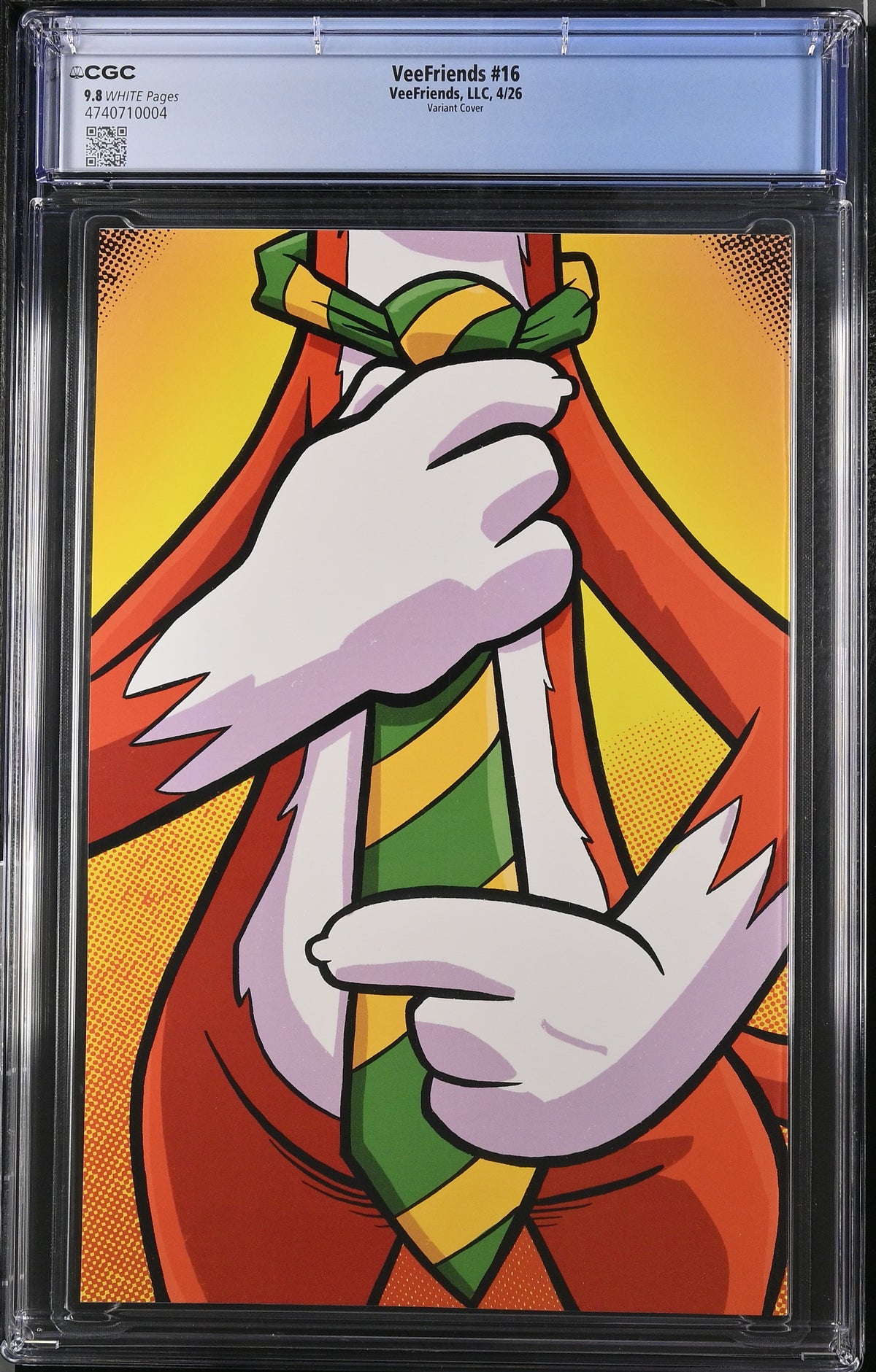 CGC Slab - 2026 VeeFriends #16 Witty & Gritty Cover B [9.8] back