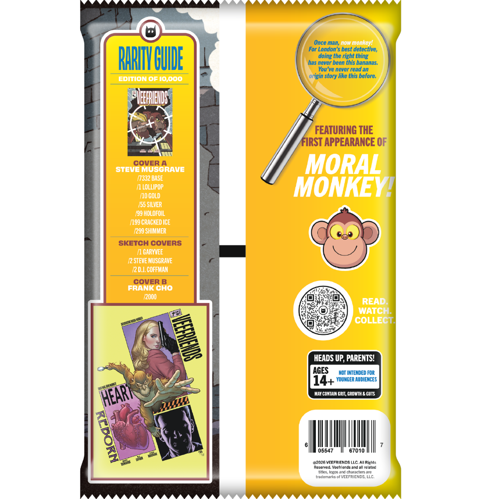 VeeFriends Comic Book #19: Moral Monkey (Sealed Pack)