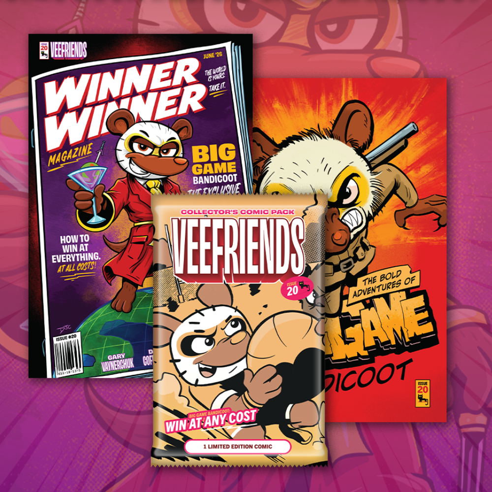 SERIES 1 - VeeFriends Comic Book #20: Big Game Bandicoot (Sealed Pack)