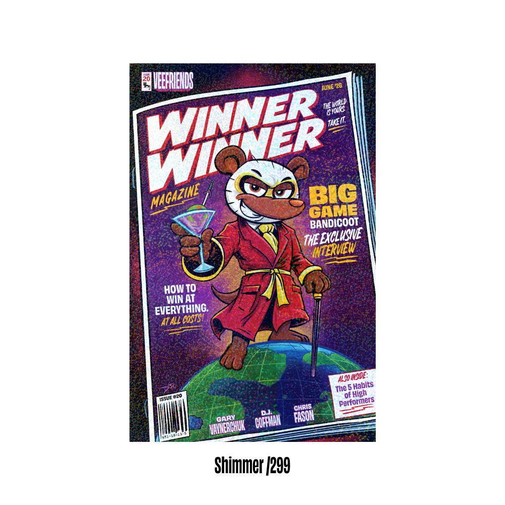 SERIES 1 - VeeFriends Comic Book #20: Big Game Bandicoot (Sealed Pack)