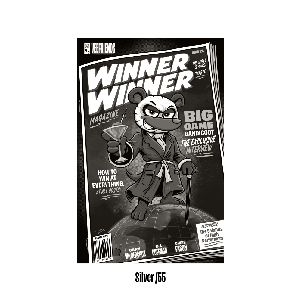 SERIES 1 - VeeFriends Comic Book #20: Big Game Bandicoot (Sealed Pack)