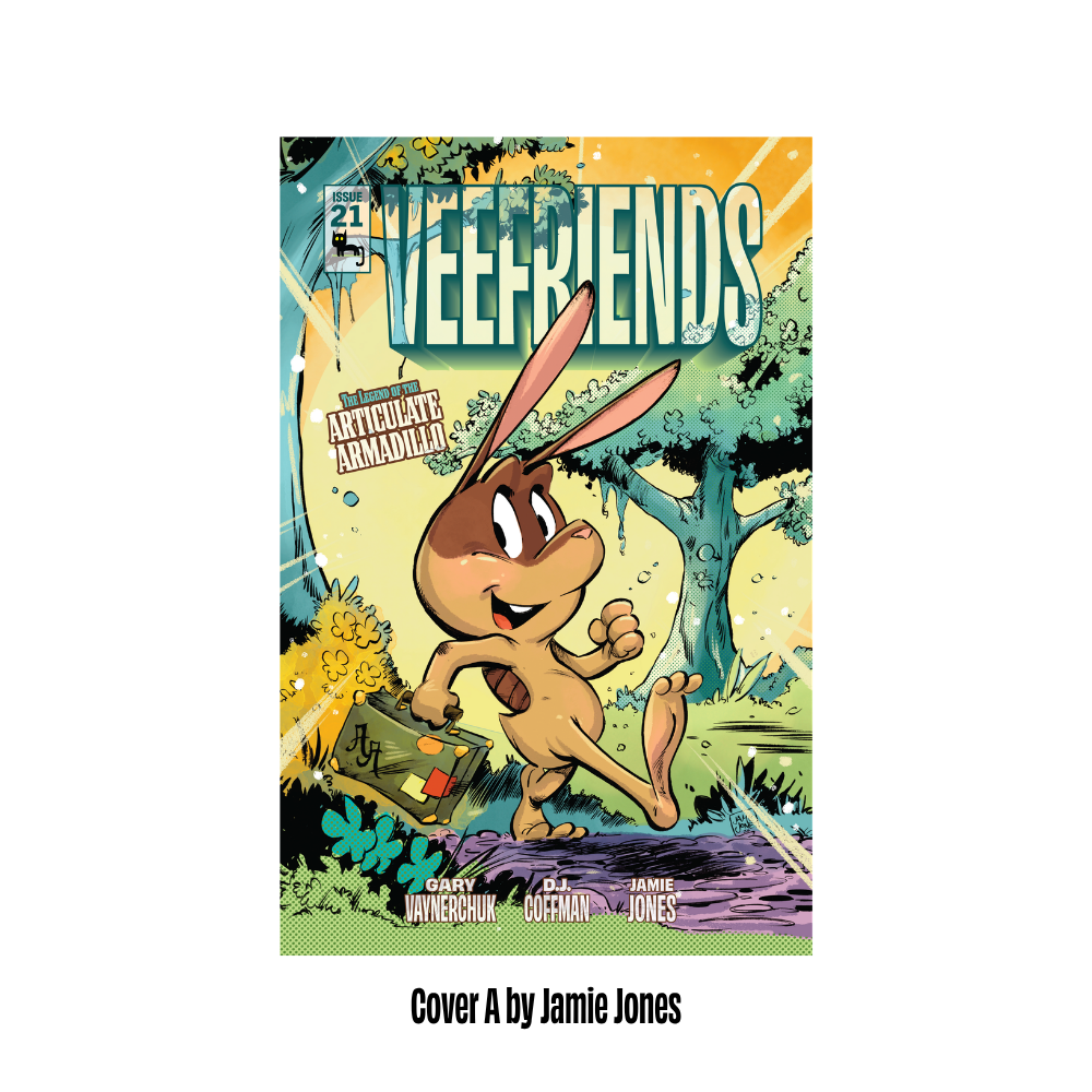 SERIES 1 - VeeFriends Comic Book #21: Articulate Armadillo (Sealed Pack)