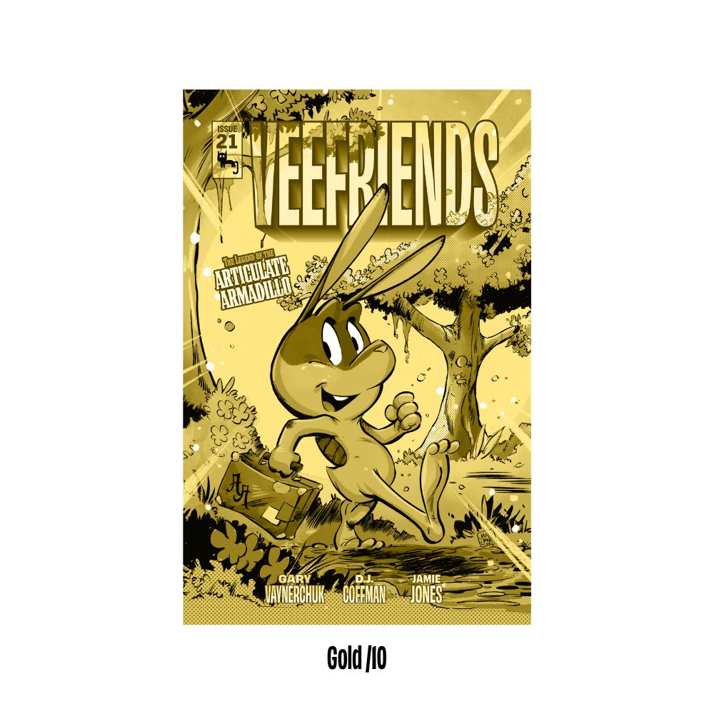SERIES 1 - VeeFriends Comic Book #21: Articulate Armadillo (Sealed Pack)