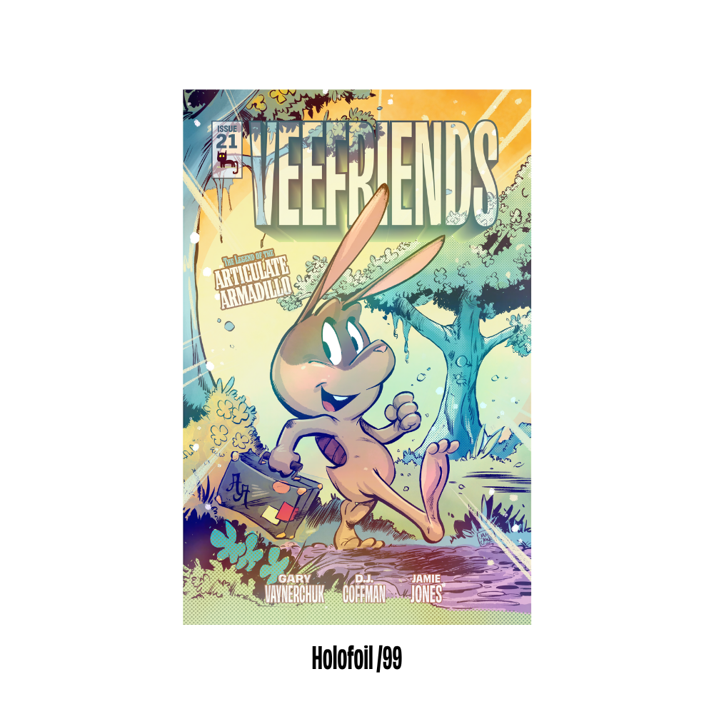 SERIES 1 - VeeFriends Comic Book #21: Articulate Armadillo (Sealed Pack)