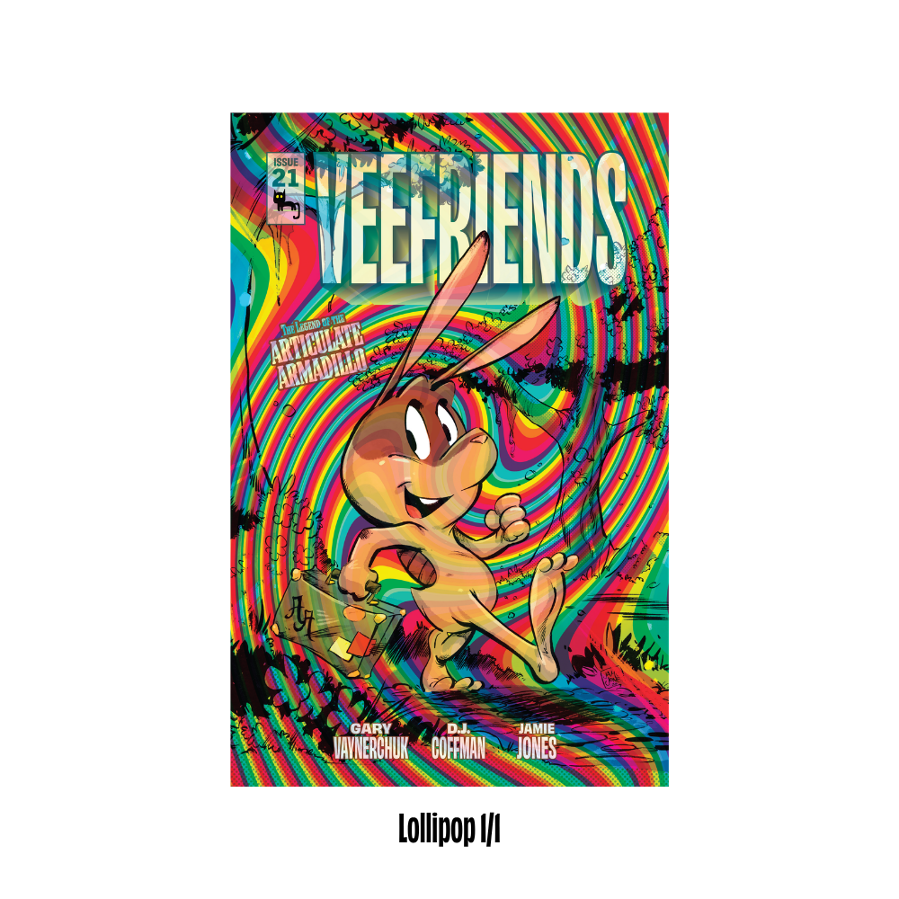SERIES 1 - VeeFriends Comic Book #21: Articulate Armadillo (Sealed Pack)