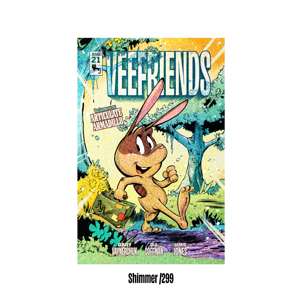 SERIES 1 - VeeFriends Comic Book #21: Articulate Armadillo (Sealed Pack)
