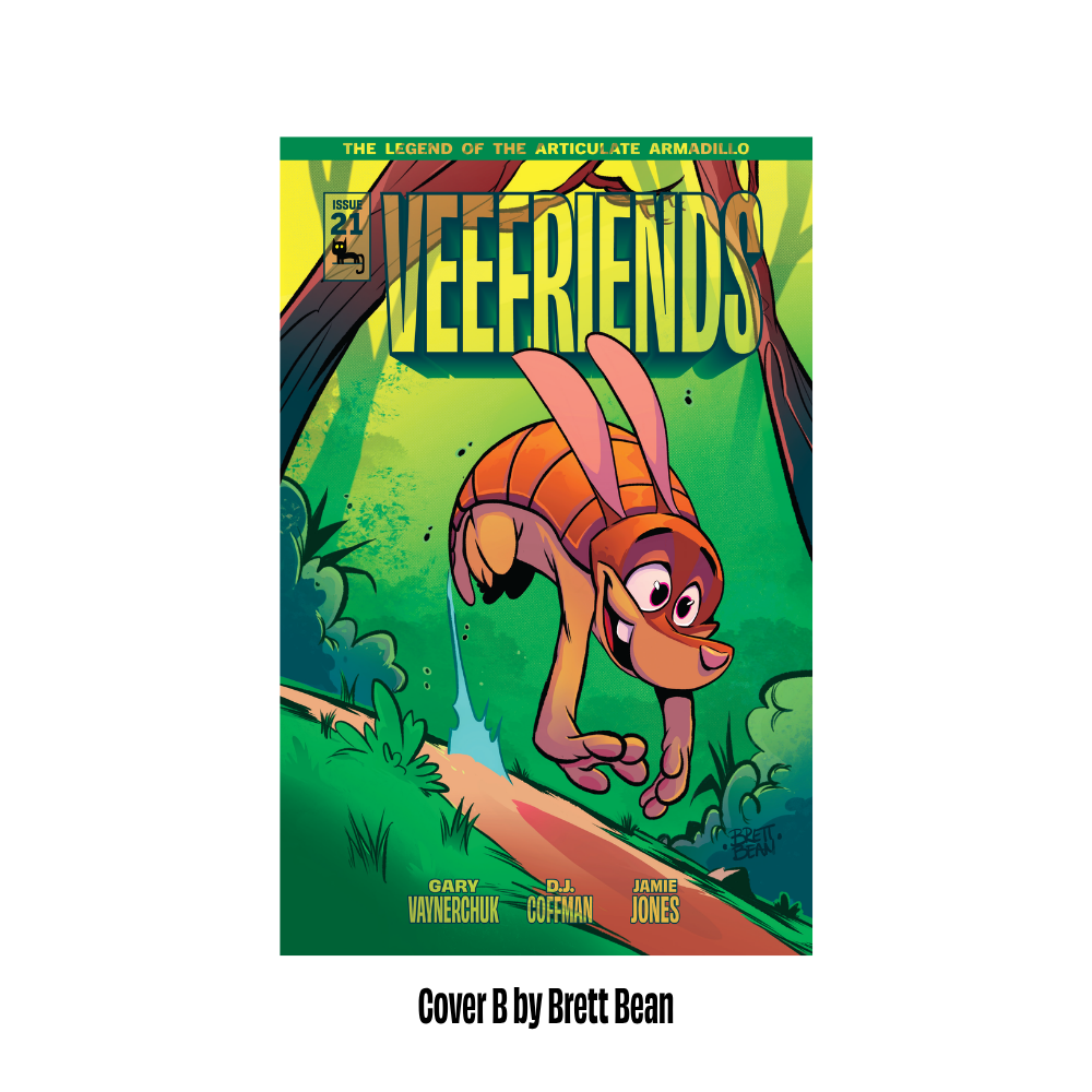 SERIES 1 - VeeFriends Comic Book #21: Articulate Armadillo (Sealed Pack)