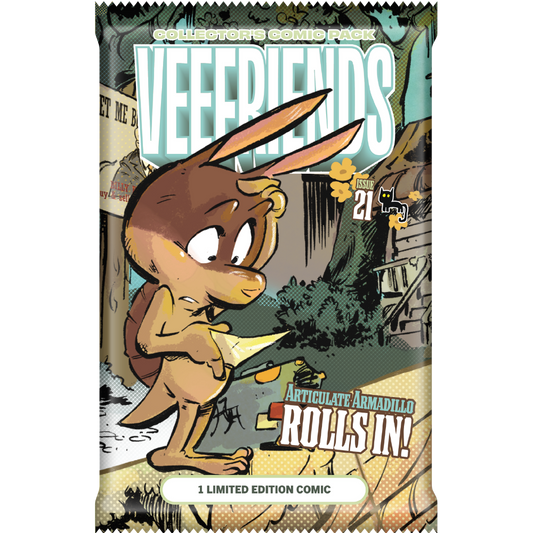 VeeFriends Comic Book #21: Articulate Armadillo (Sealed Pack)