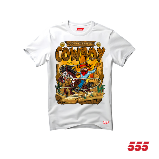 Considerate Cowboy 555 Tee: Limited Edition /555 - SOLD OUT