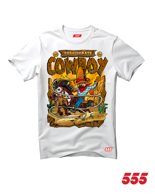 Considerate Cowboy 555 Tee: Limited Edition /555 - SOLD OUT