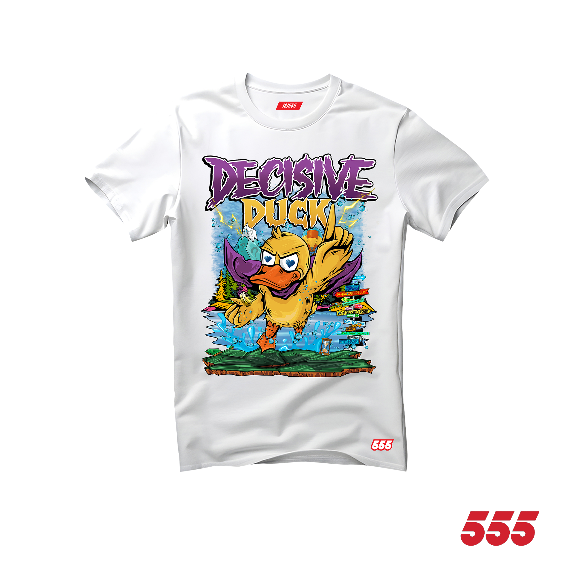 Decisive Duck Tee: Limited Edition /555 - SOLD OUT
