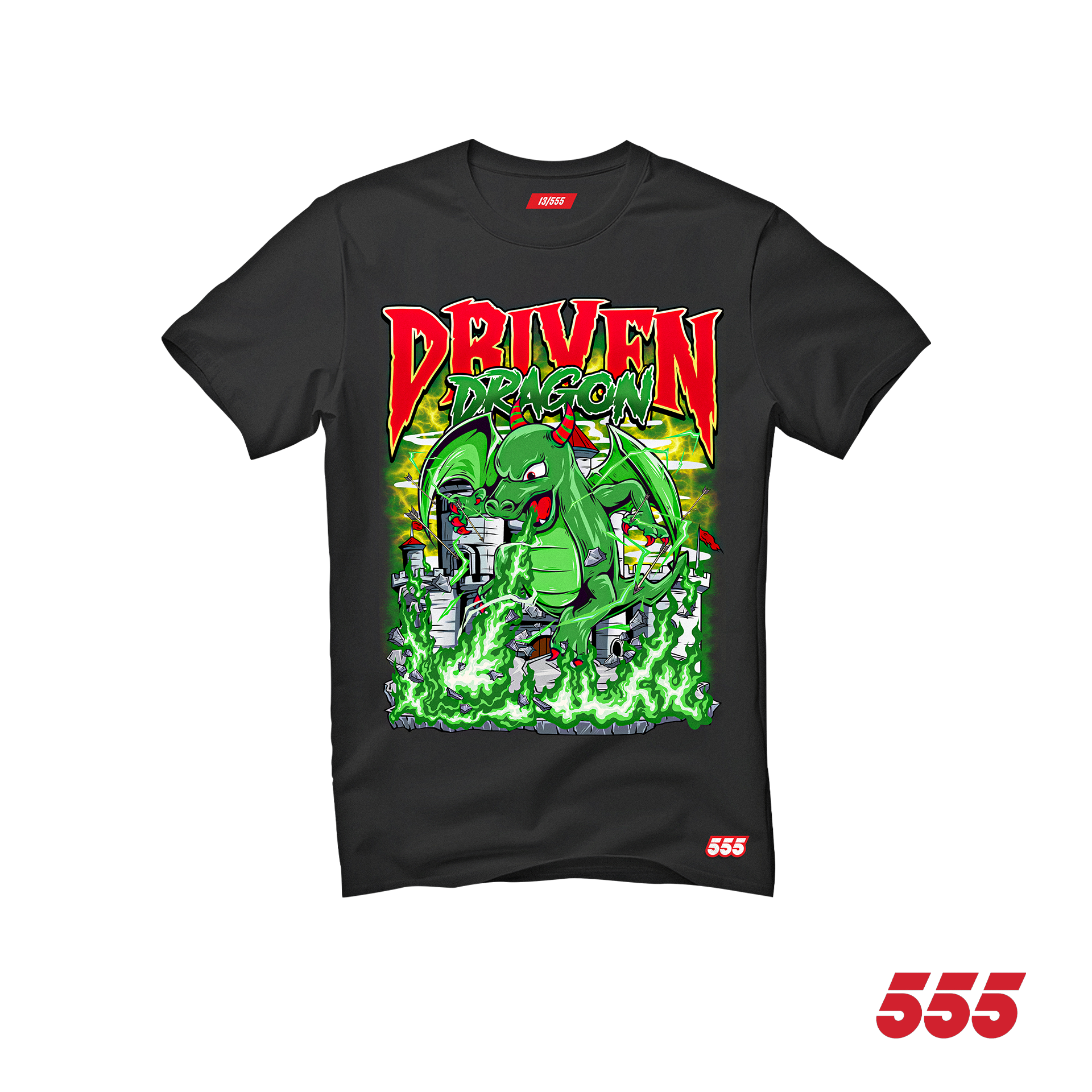 555 Driven Dragon Tee - SOLD OUT