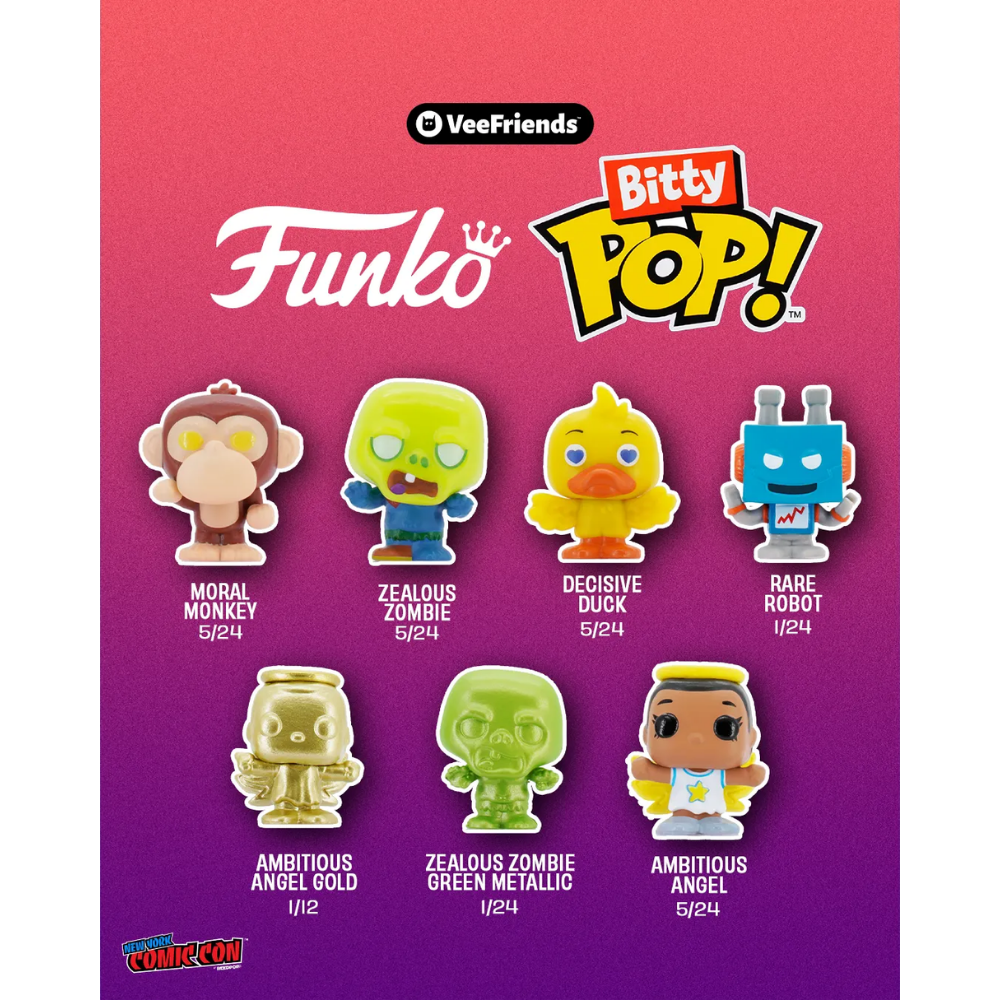 Funko Mystery Bitty Pop! VeeFriends (NYCC Exclusive) Case (Holder Claim)