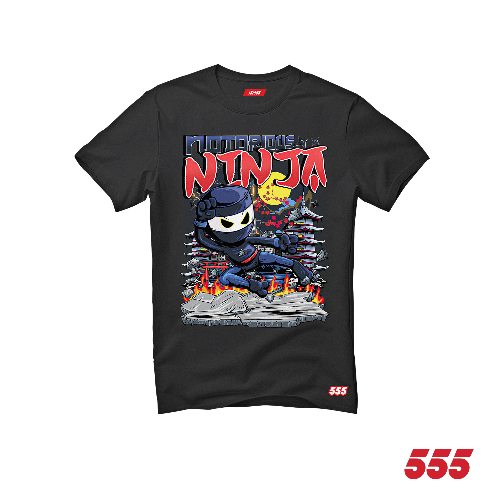 555 Notorious Ninja Tee - SOLD OUT