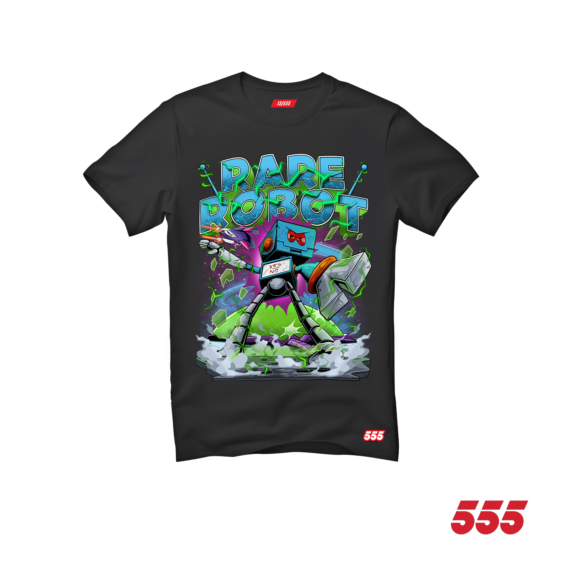 Holder Claim - 555 Rare Robot Tee