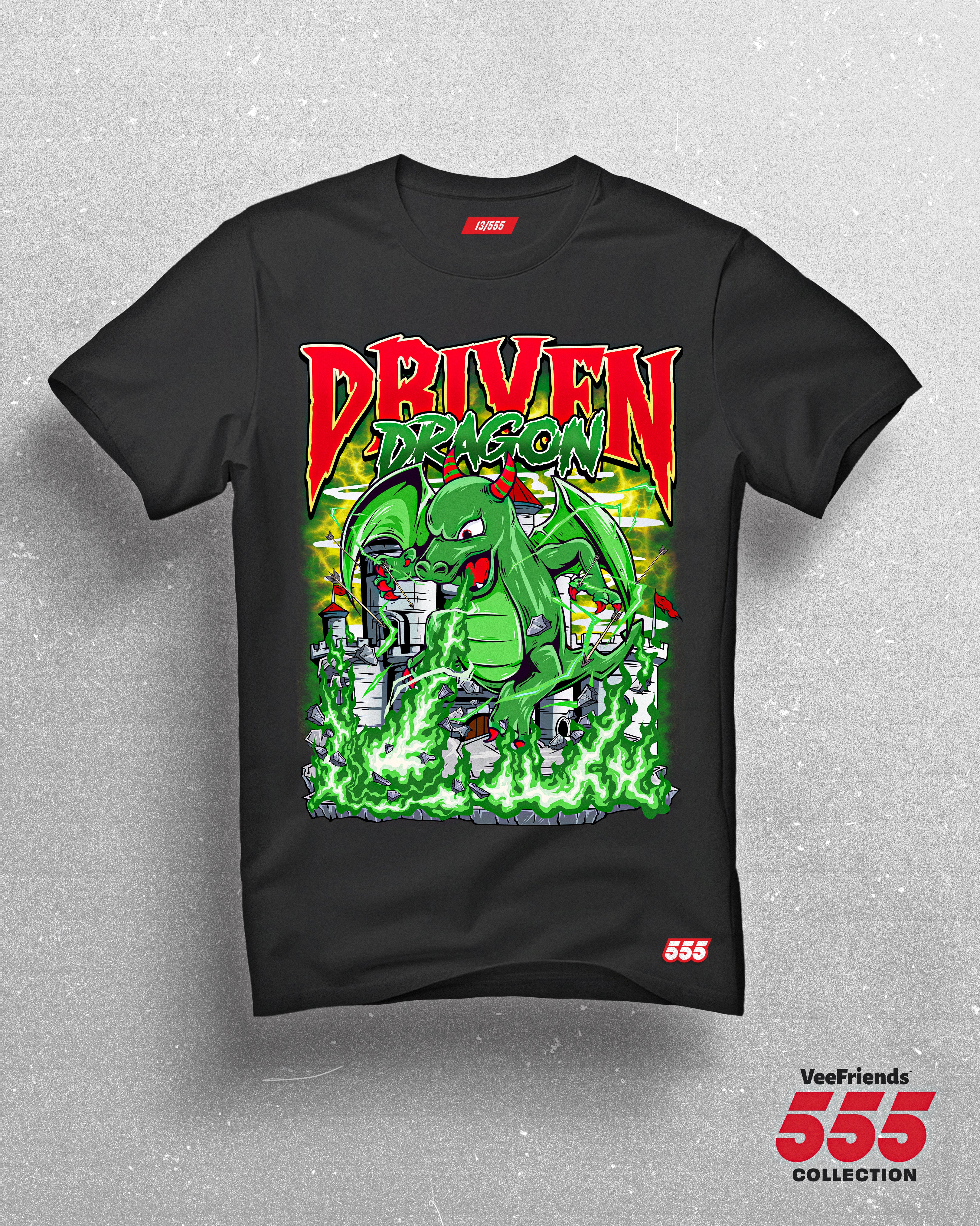 555 Driven Dragon Tee - SOLD OUT