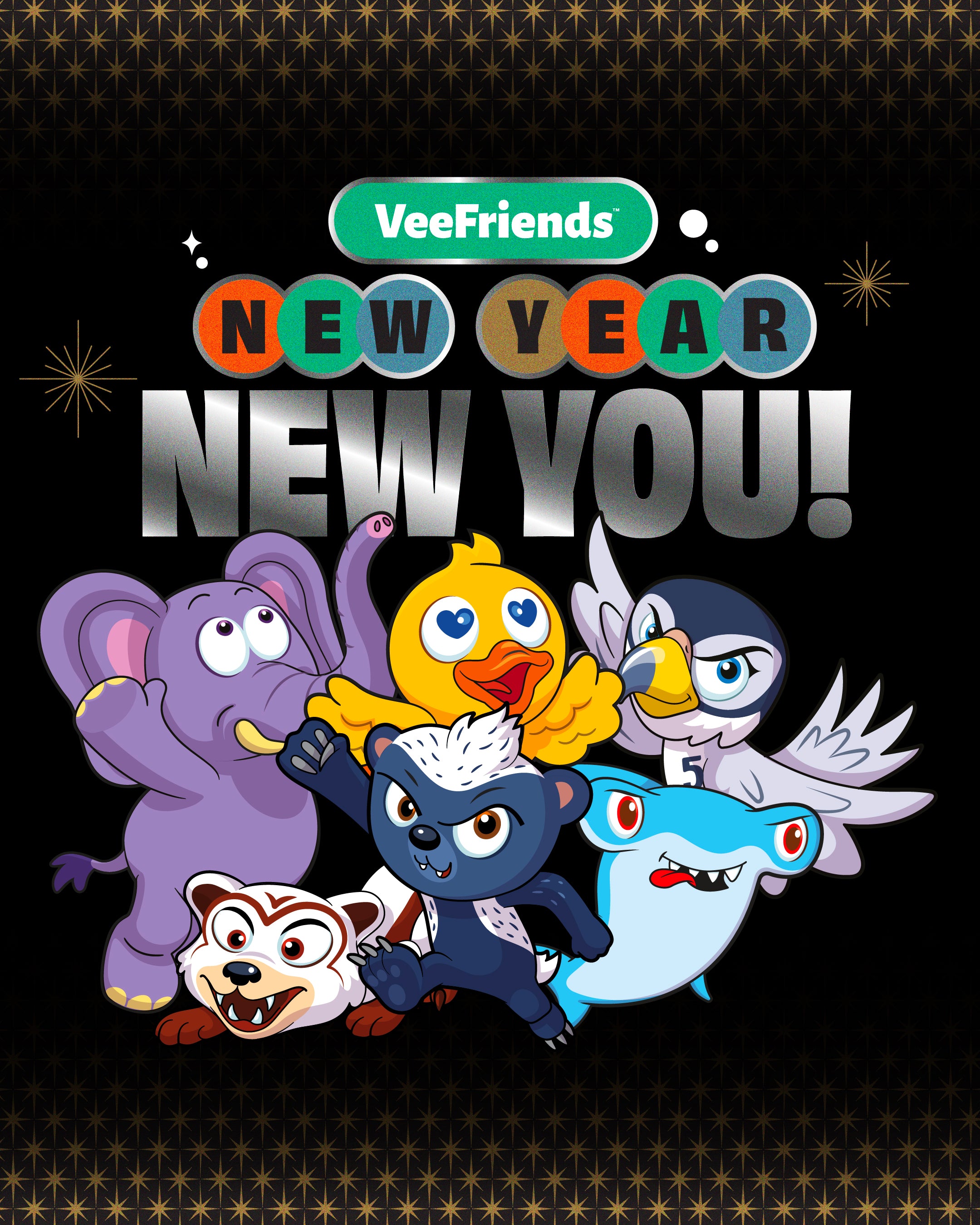 VeeFriends New Year, New You Mystery Box - Sealed Case (Series 1 Spectacular Holder Claim)
