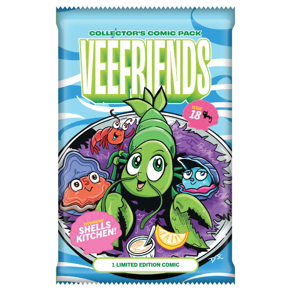 VeeFriends Comic Book #18: Shells Kitchen (Sealed Pack)