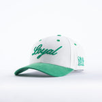 "Loyal" Lobster Cap in Spotlight White with Kelly Green - Sold Out