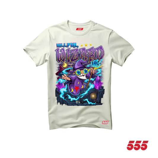 555 Willful Wizard Tee: Limited Edition /555 - SOLD OUT