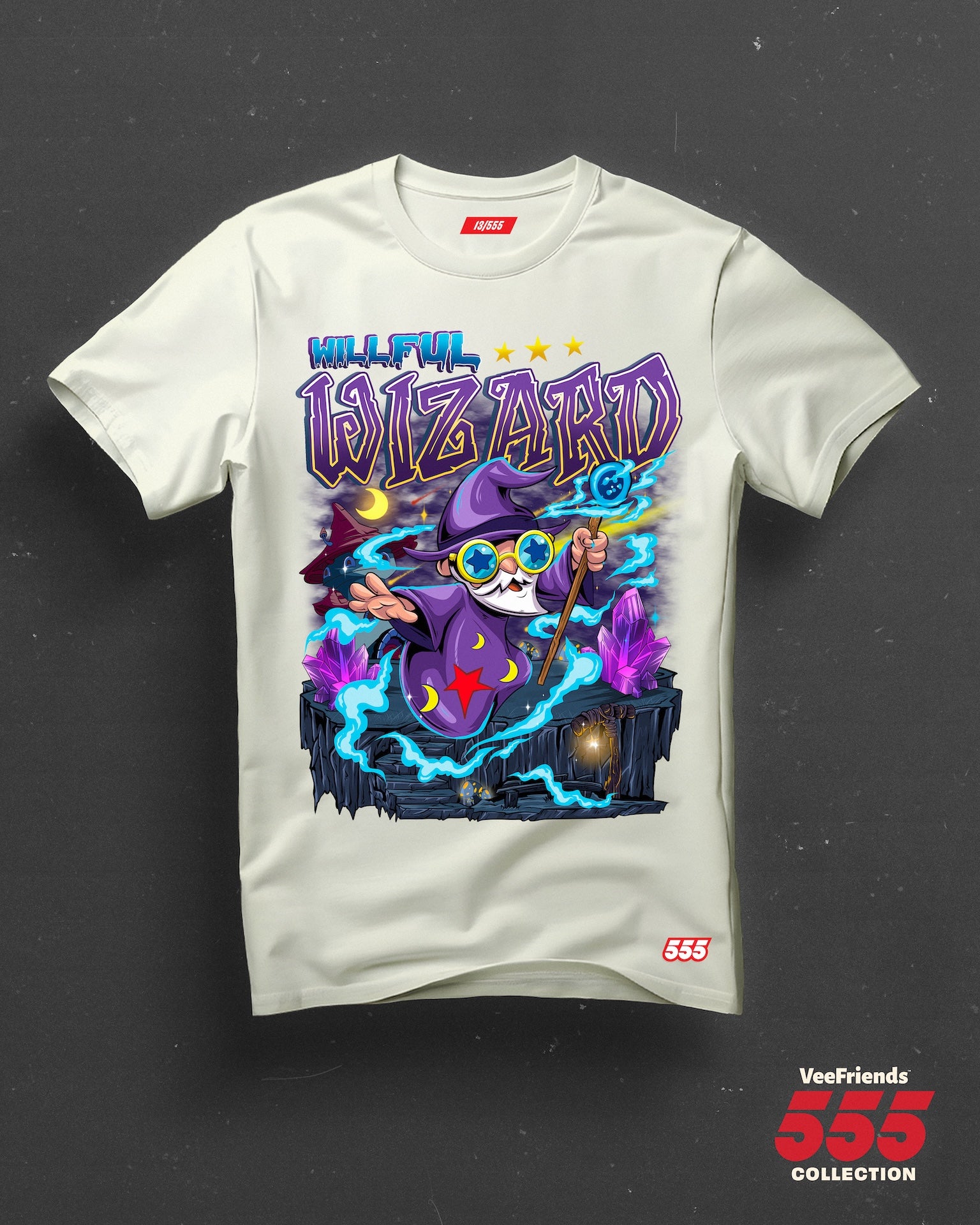 555 Willful Wizard Tee: Limited Edition /555 - SOLD OUT