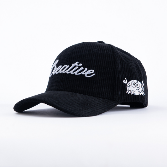 "Creative" Crab Cap in Coal Corduroy - SOLD OUT