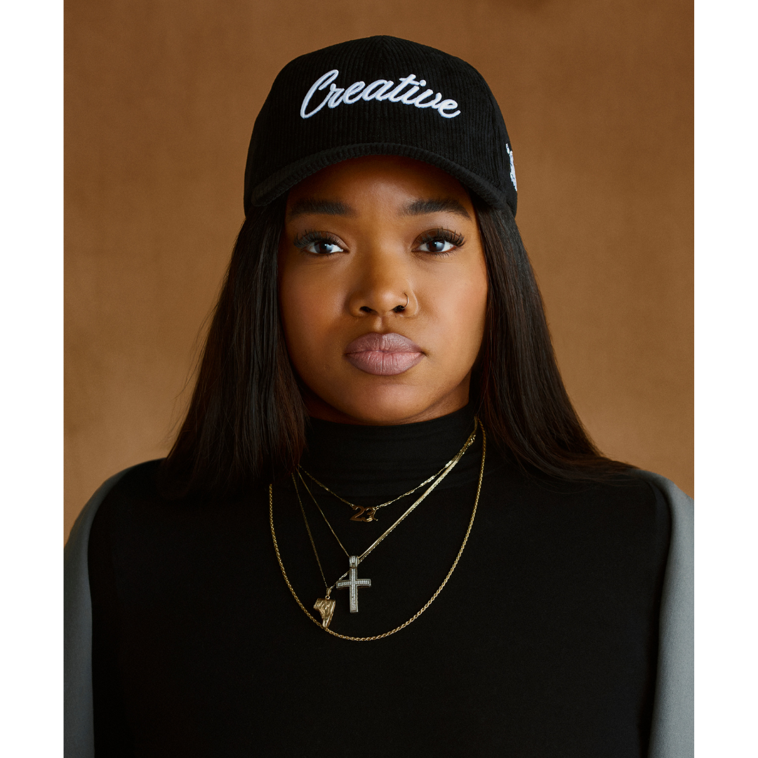 "Creative" Crab Cap in Coal Corduroy - SOLD OUT