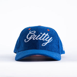 "Gritty" Ghost Cap in Sapphire Corduroy