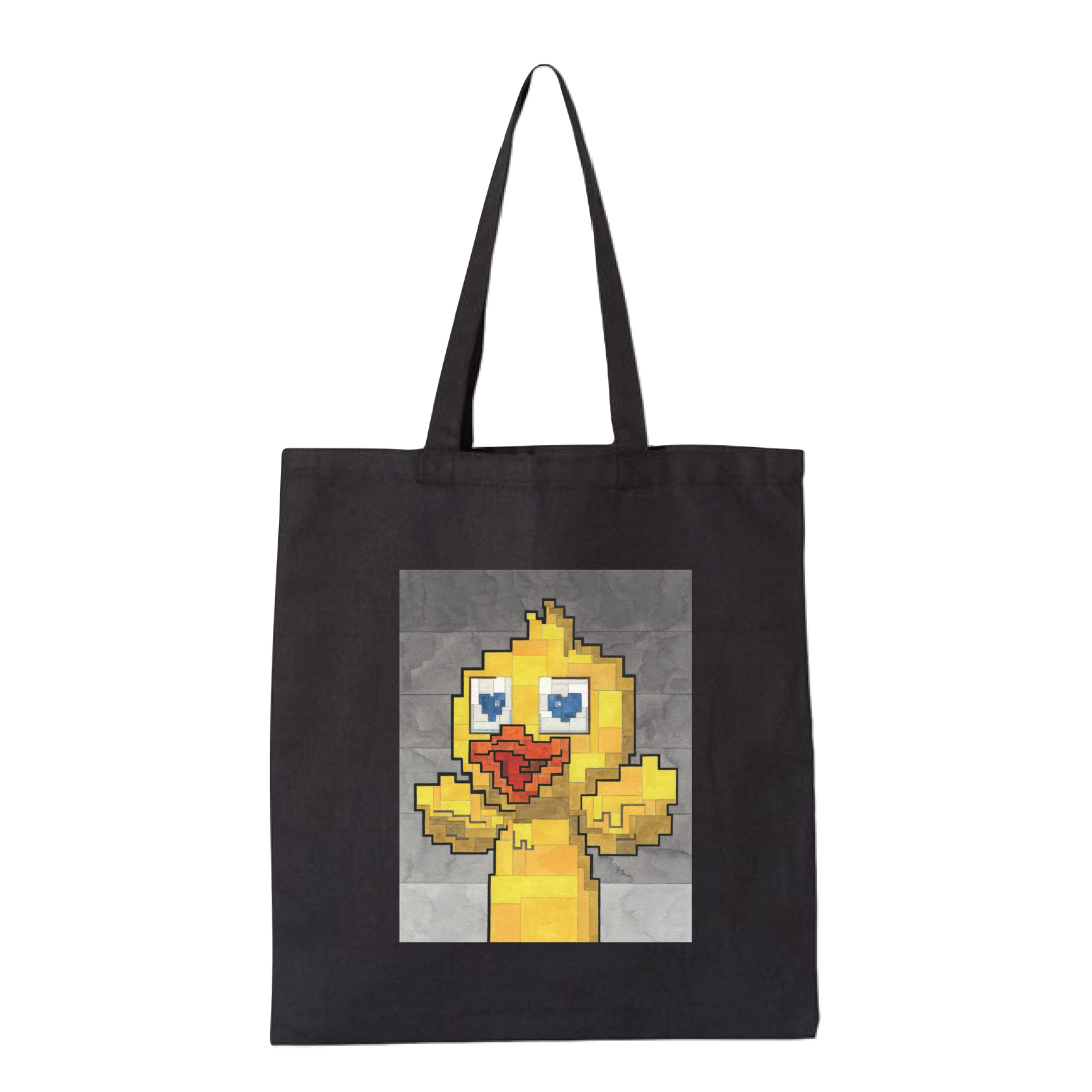 VeeFriends x Adam Lister Decisive Duck Tote Bag w/ Sticker Pack - SOLD OUT