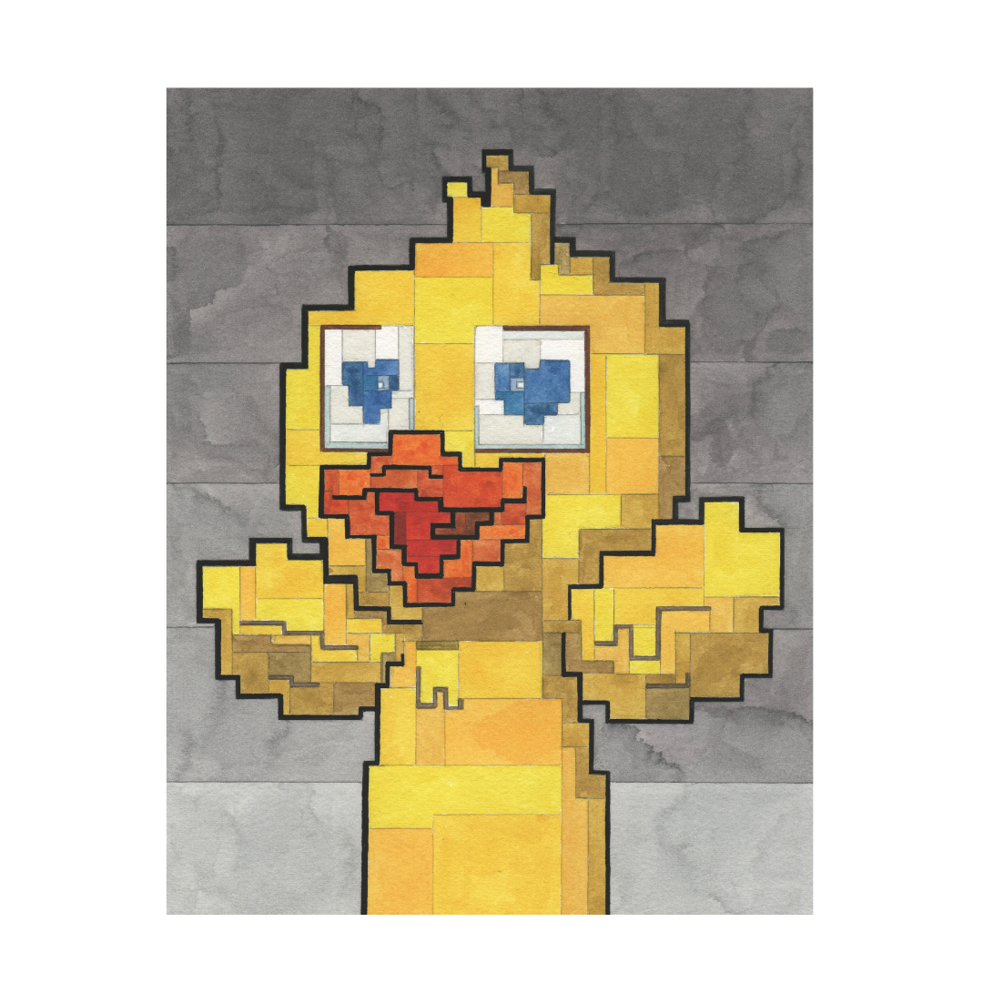 VeeFriends x Adam Lister Decisive Duck Art Print - SOLD OUT