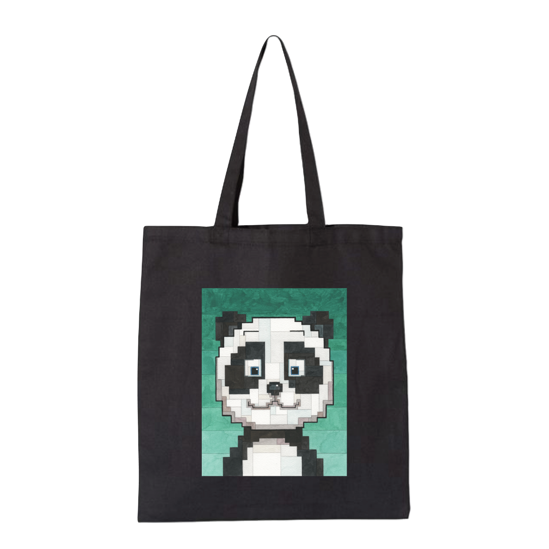 VeeFriends x Adam Lister Patient Panda Tote Bag w/ Sticker Pack - SOLD OUT