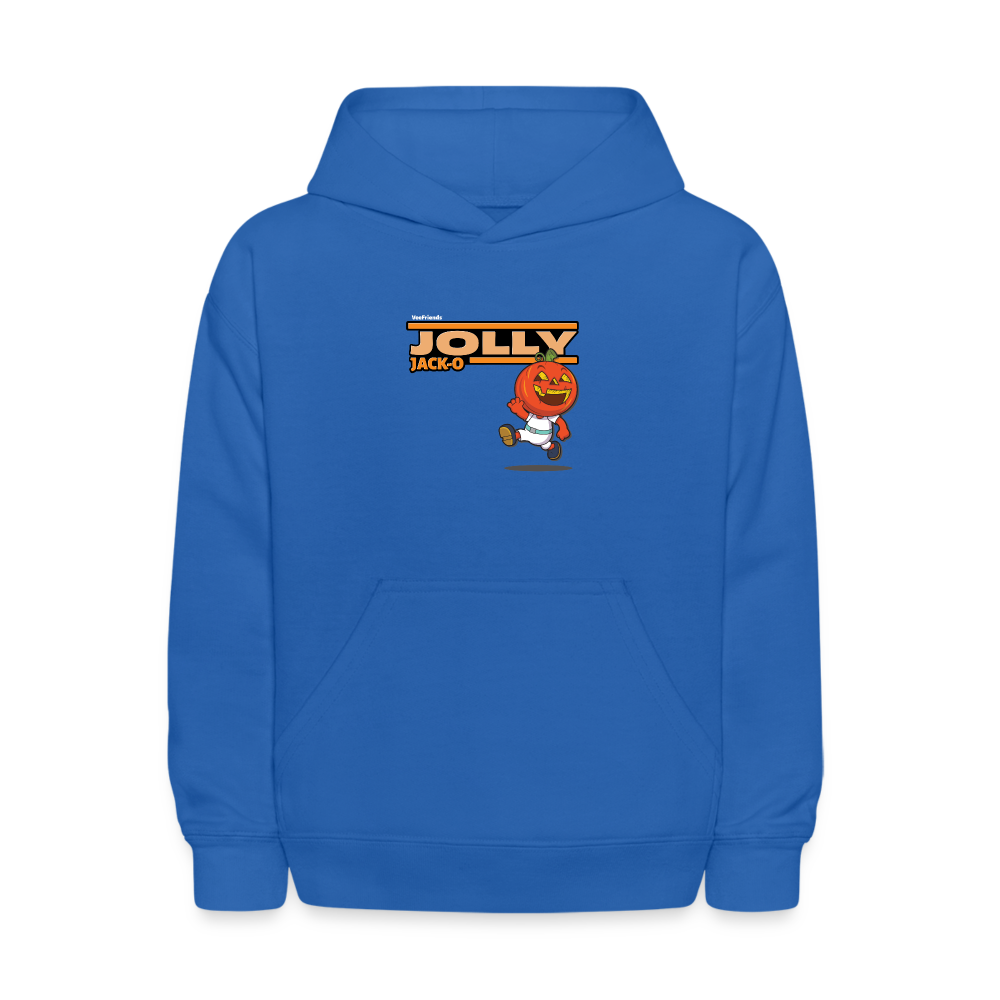 
            
                Load image into Gallery viewer, Jolly Jack-O Character Comfort Kids Hoodie - royal blue
            
        