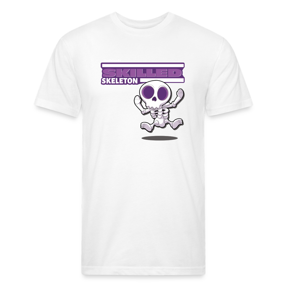 
            
                Load image into Gallery viewer, Skilled Skeleton Character Comfort Adult Tee - white
            
        