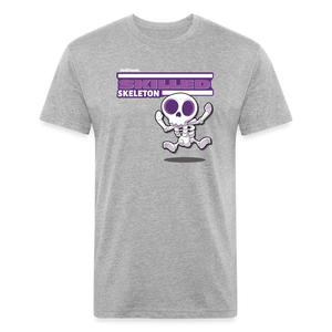 
            
                Load image into Gallery viewer, Skilled Skeleton Character Comfort Adult Tee - heather gray
            
        