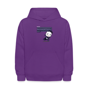 
            
                Load image into Gallery viewer, Accountable Ant Character Comfort Kids Hoodie - purple
            
        