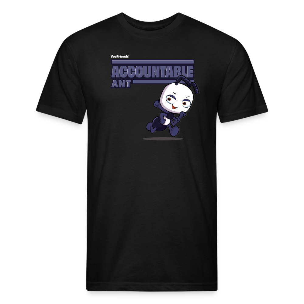 Accountable Ant Character Comfort Adult Tee - black