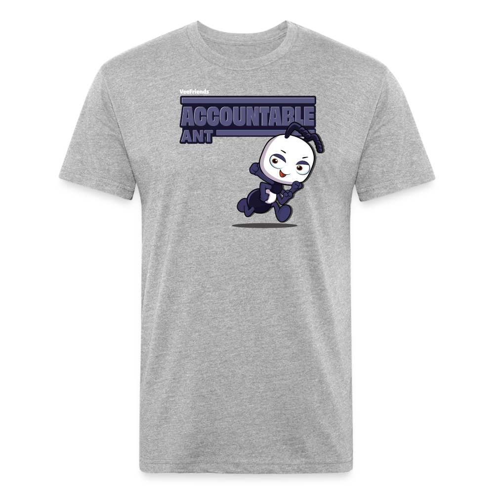 Accountable Ant Character Comfort Adult Tee - heather gray