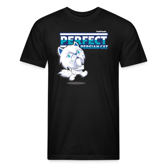 Perfect Persian Cat Character Comfort Adult Tee - black