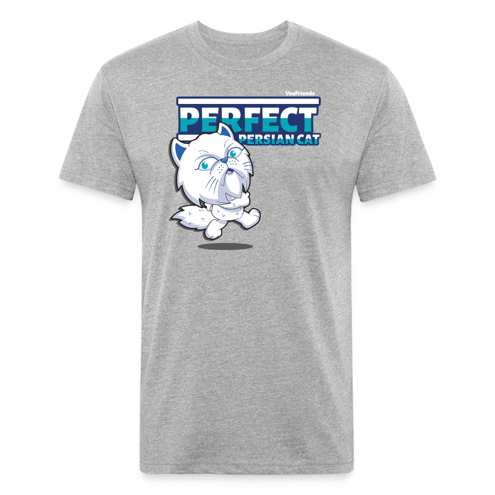 Perfect Persian Cat Character Comfort Adult Tee - heather gray