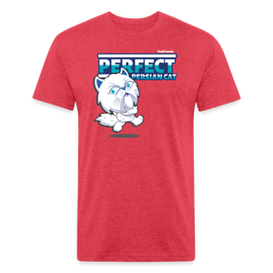 Perfect Persian Cat Character Comfort Adult Tee - heather red