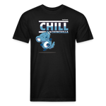 Chill Chinchilla Character Comfort Adult Tee - black