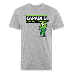 
            
                Load image into Gallery viewer, Capable Caterpillar Character Comfort Adult Tee - heather gray
            
        