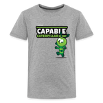 Capable Caterpillar Character Comfort Kids Tee - heather gray