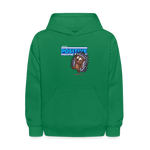 Positive Porcupine Character Comfort Kids Hoodie - kelly green