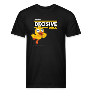 
            
                Load image into Gallery viewer, Decisive Duck Character Comfort Adult Tee - black
            
        