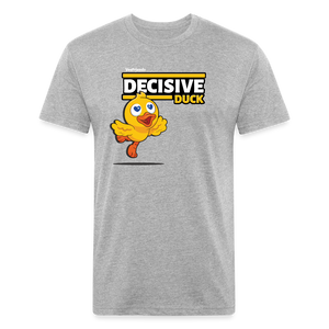 
            
                Load image into Gallery viewer, Decisive Duck Character Comfort Adult Tee - heather gray
            
        