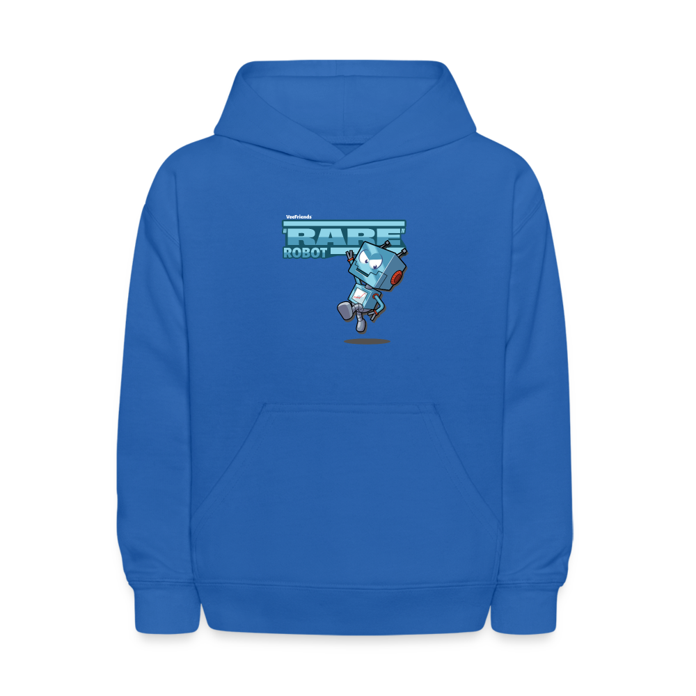 
            
                Load image into Gallery viewer, &amp;quot;Rare&amp;quot; Robot Character Comfort Kids Hoodie - royal blue
            
        