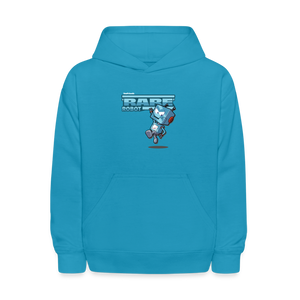 
            
                Load image into Gallery viewer, &amp;quot;Rare&amp;quot; Robot Character Comfort Kids Hoodie - turquoise
            
        