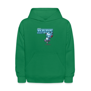 
            
                Load image into Gallery viewer, &amp;quot;Rare&amp;quot; Robot Character Comfort Kids Hoodie - kelly green
            
        